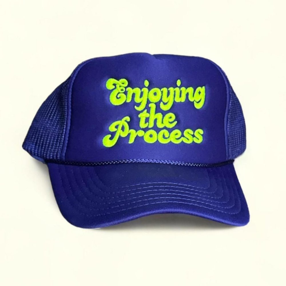 Enjoying The Process Trucker Hat